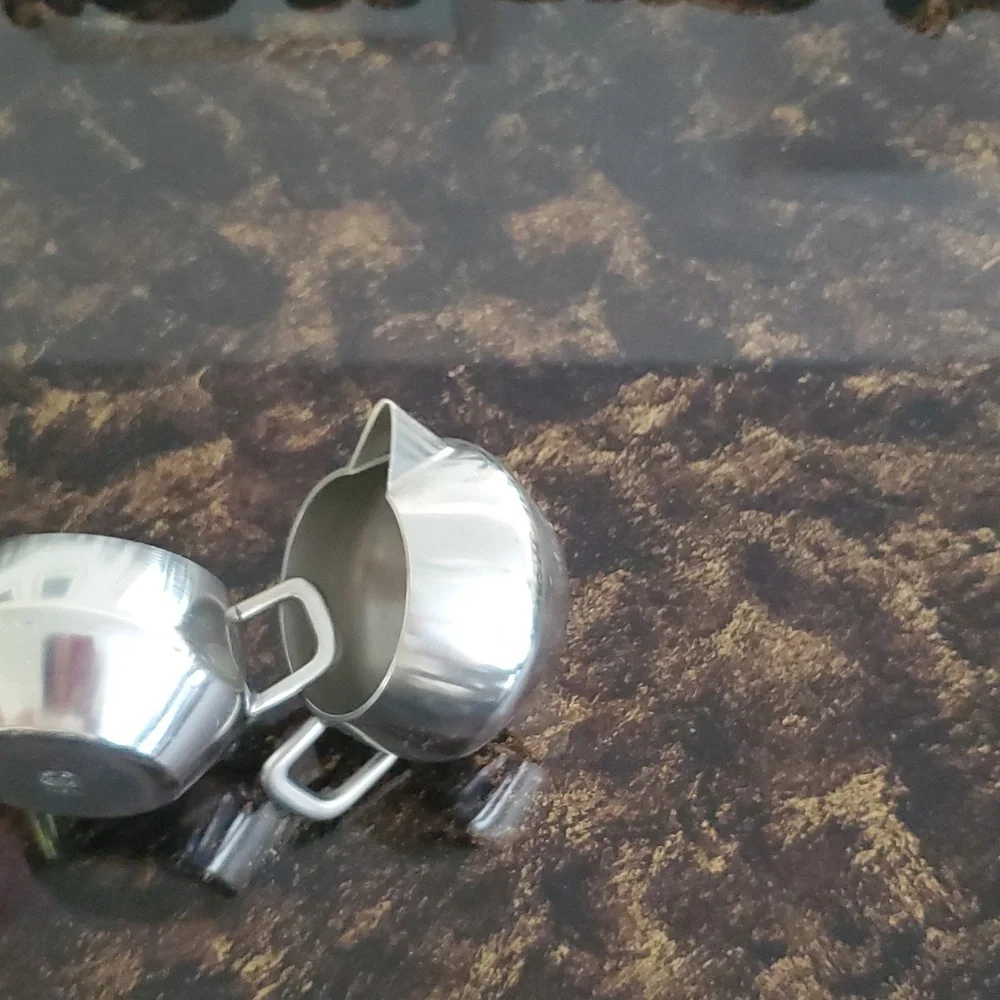 Norway Pewter Milk & Sugar set
